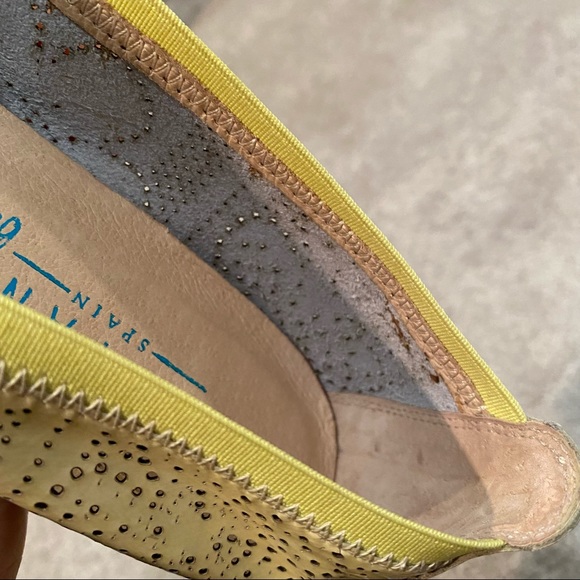 EUC Hispanitas Yellow Ballet Flats - Picture 7 of 7